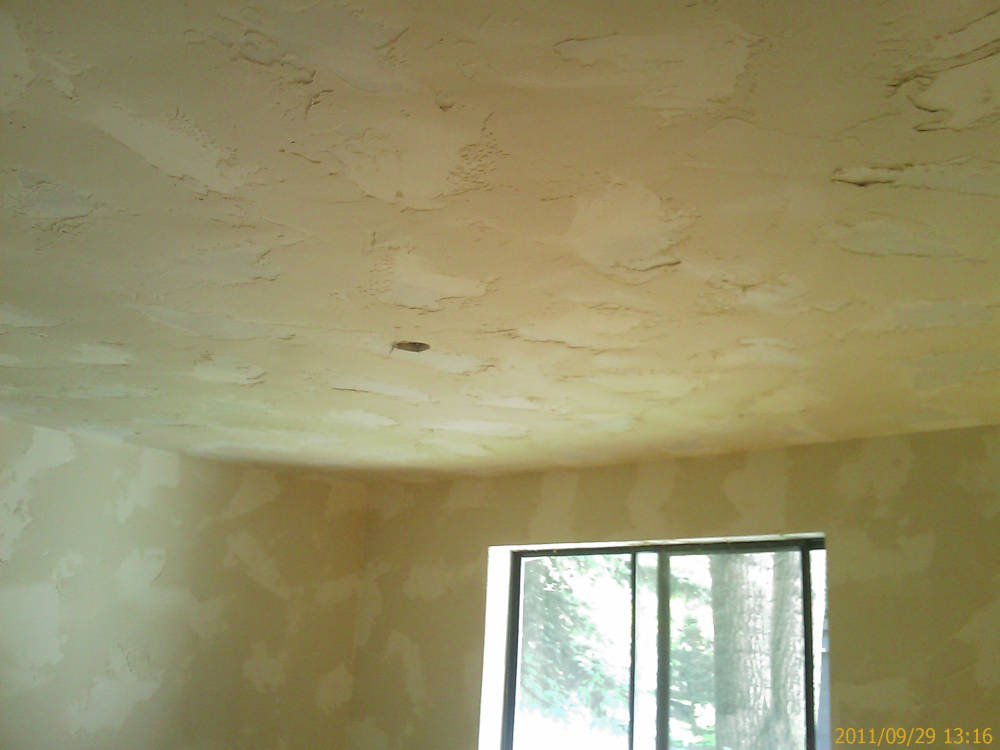 drywall installation and texture is done ready to
paint.